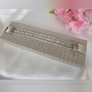 Silpada Sterling Silver Go Gorgeous 6  Multi Strand Bracelet B1452